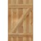 Ekena Millwork Joined Board-n-Batten Shutters w/Z-Bar, Rough Sawn Western Red Cedar, 21 1/2W x 35H, PR RBJ06Z21X035RWR - alternate 3